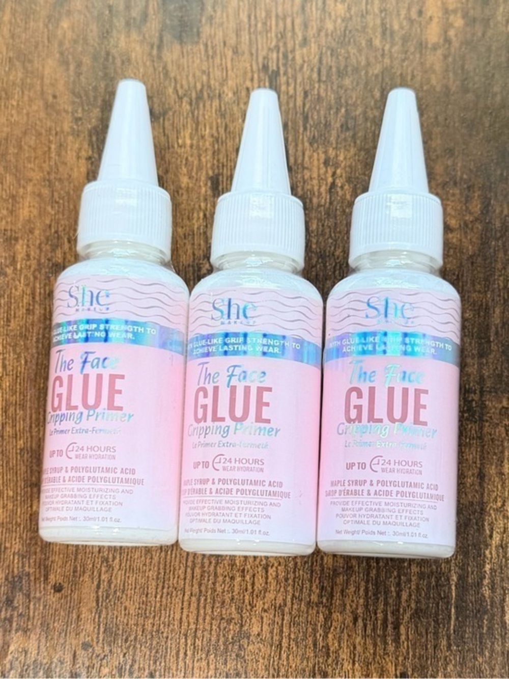 Face Glue Gripping Primer - Pink